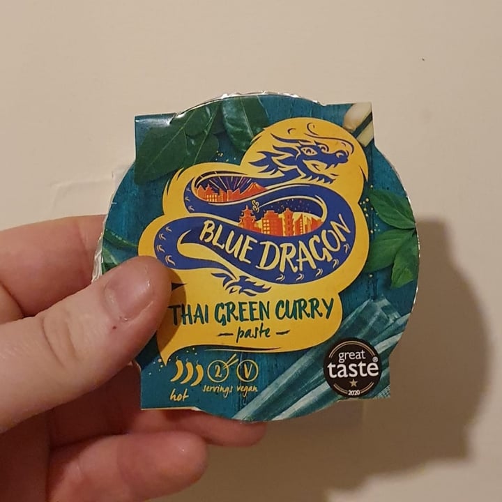 photo of Blue Dragon Thai green curry paste shared by @aveganlifewithjess on  06 Jan 2022 - review