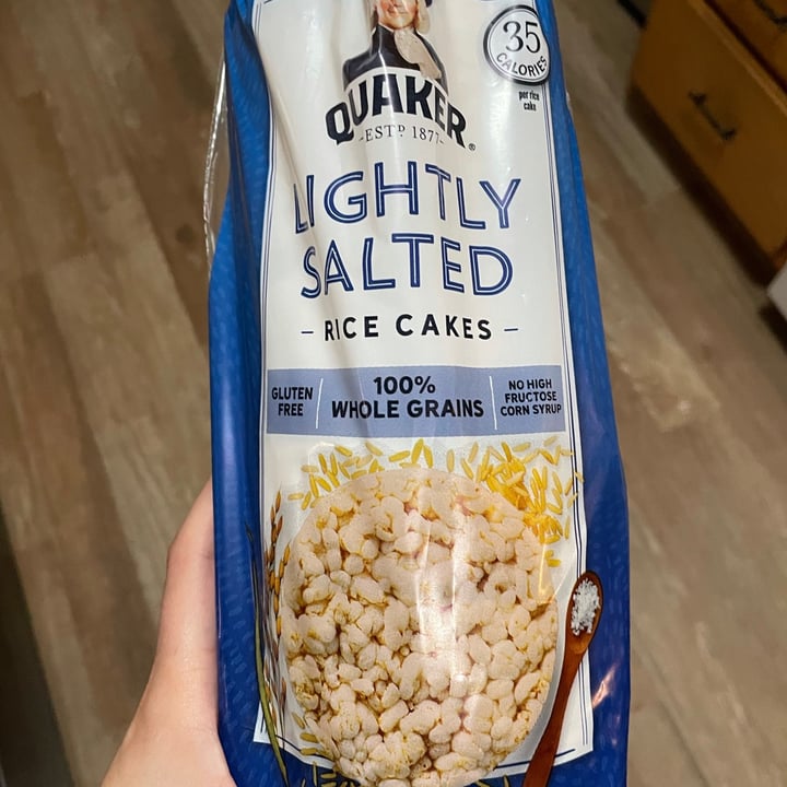 photo of Quaker Slightly Salted Rice Cakes shared by @bmusik on  20 Aug 2021 - review