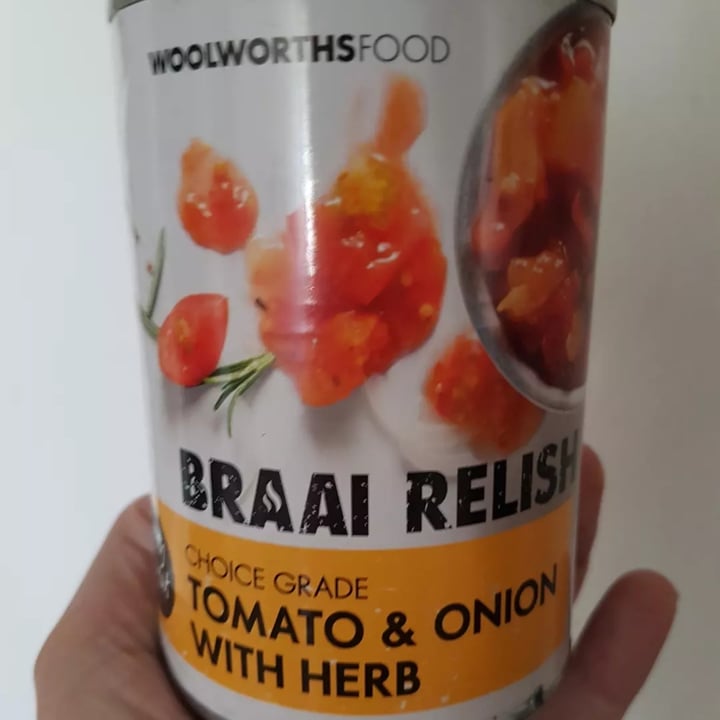 photo of Woolworths Food Braai Relish shared by @jtbosman10 on  24 Apr 2022 - review