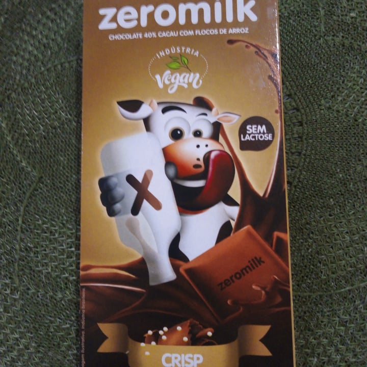photo of Zeromilk Chocolate Crisp shared by @distarvegan on  26 Aug 2022 - review