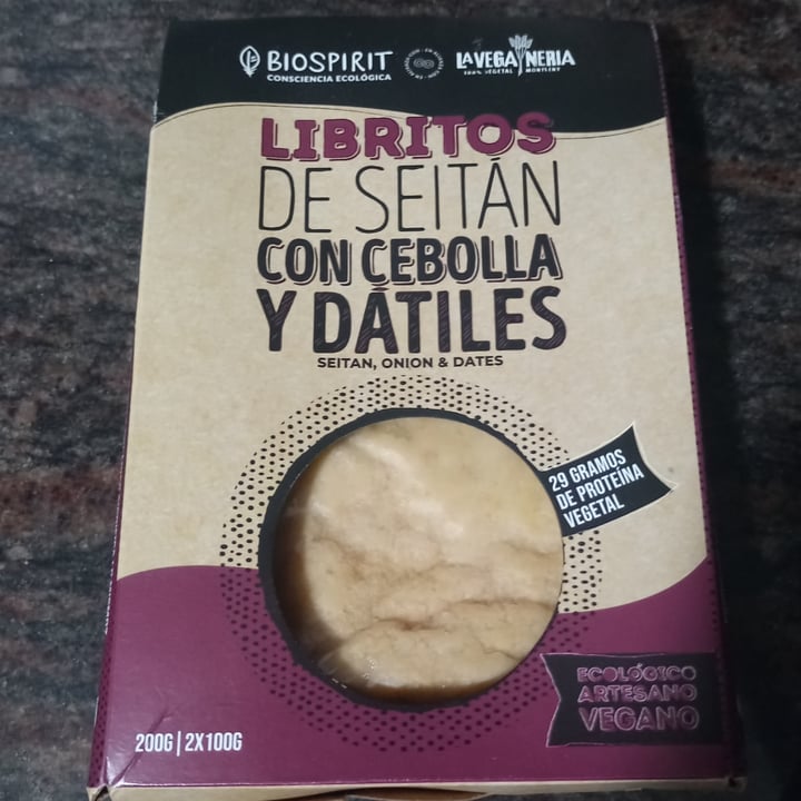 review photo of La Veganeria Libritos de seitan con cebolla y dátiles shared by @anadmp on 20 Feb 2022 - review