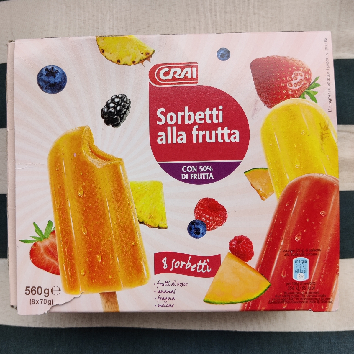 Crai Sorbetti Alla Frutta Reviews Abillion