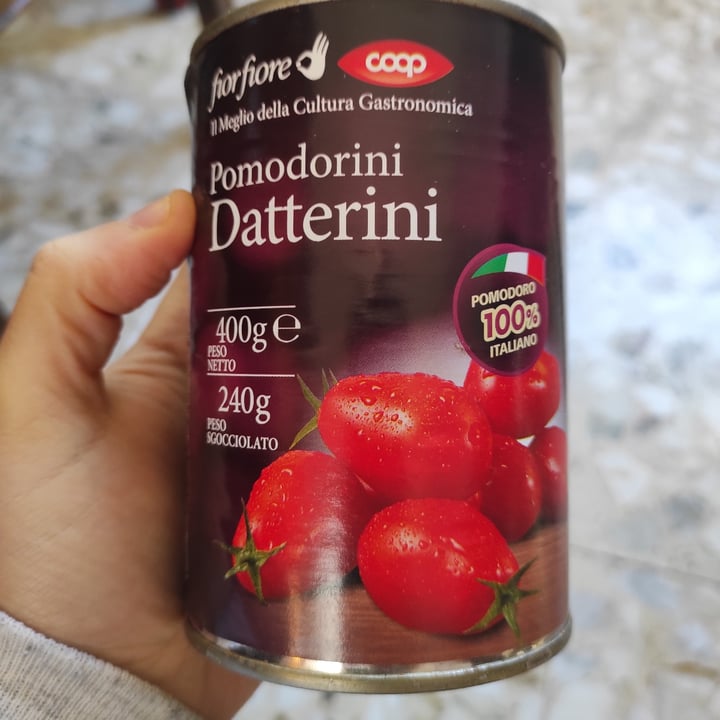 review photo of Coop Pomodorini Datterini non pelati interi shared by @jesssbalchiero on 19 Dec 2021 - review