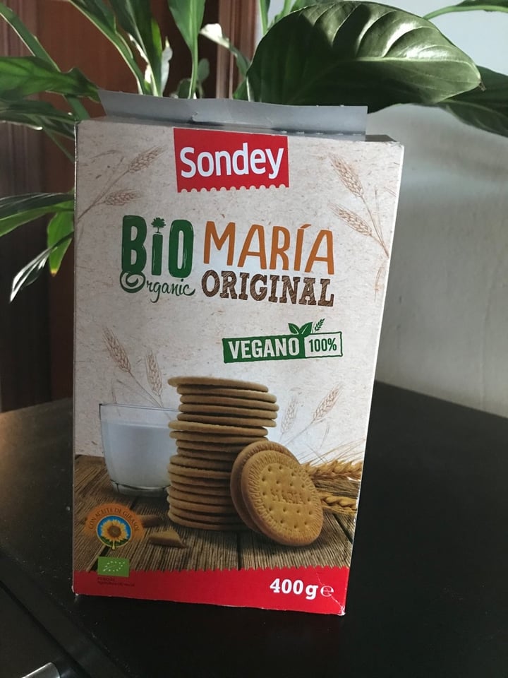 photo of Sondey Bio Maria Original Galletas shared by @irinailt on  08 Apr 2020 - review