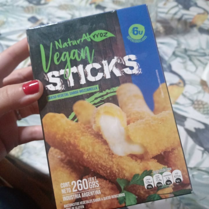 photo of Naturalrroz vegan sticks shared by @daiecasquero on  22 Sep 2022 - review