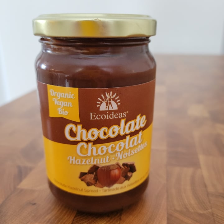 photo of Ecoideas Chocolate Hazelnut Spread shared by @veganooch on  04 Feb 2022 - review