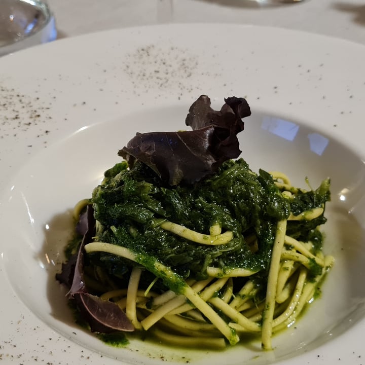 photo of Chalet du Lys spaghetti aglio olio peperoncio e friarielli shared by @emanuelab on  04 Sep 2022 - review