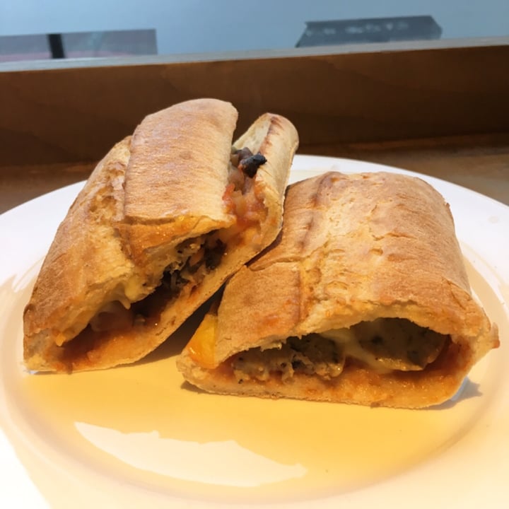 photo of Costa Coffee Vegan All-Day Breakfast Stonebaked Panini shared by @katelouisepowell on  12 Jan 2020 - review