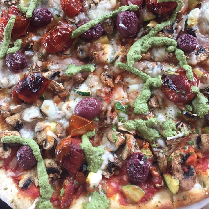 photo of Java Cafe/Bistro Stellenbosch Vegan Pizza shared by @thehumblechickpea on  20 May 2021 - review
