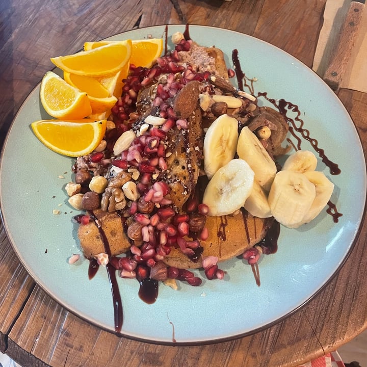 review photo of De Herbivoor American Pancakes shared by @annahc on 20 Oct 2021 - review