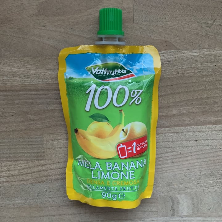 photo of Valfrutta 100% Mela Banana Limone shared by @alessiof91 on  16 Jul 2021 - review