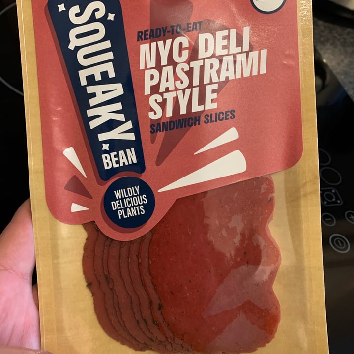 photo of Squeaky Bean NYC Deli Pastrami Style Sandwich Slices shared by @julesbateman on  14 Dec 2020 - review