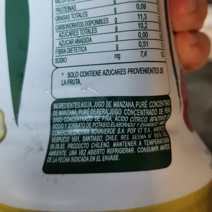 review photo of Guallarauco Jugo Manzana Pera shared by @pablitrojimenez on 01 Mar 2022 - review