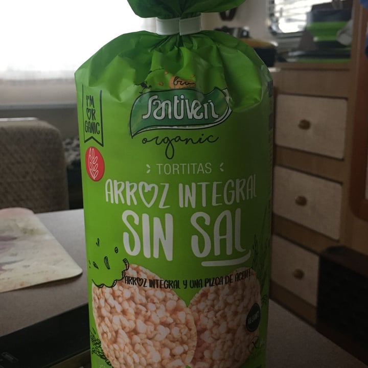 photo of Santiveri Tortitas arroz integral shared by @elivegggie on  28 Apr 2022 - review