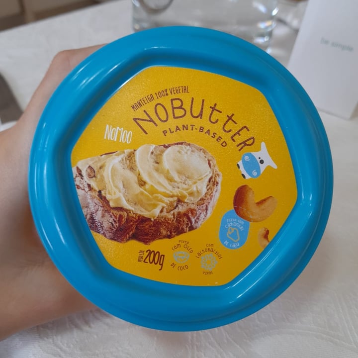 review photo of NOMOO Plant-Based Brasil not butter shared by @cristr11 on 14 May 2022 - review