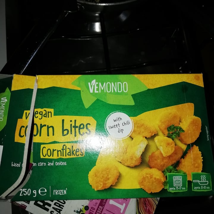 photo of Vemondo Vegan Corn Bites shared by @marinetelotti on  23 Aug 2021 - review