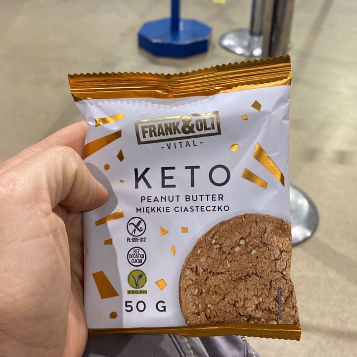 photo of Frank&Oli Keto Peanut Butter Soft Cookie shared by @kevinvegancoach on  08 Nov 2022 - review