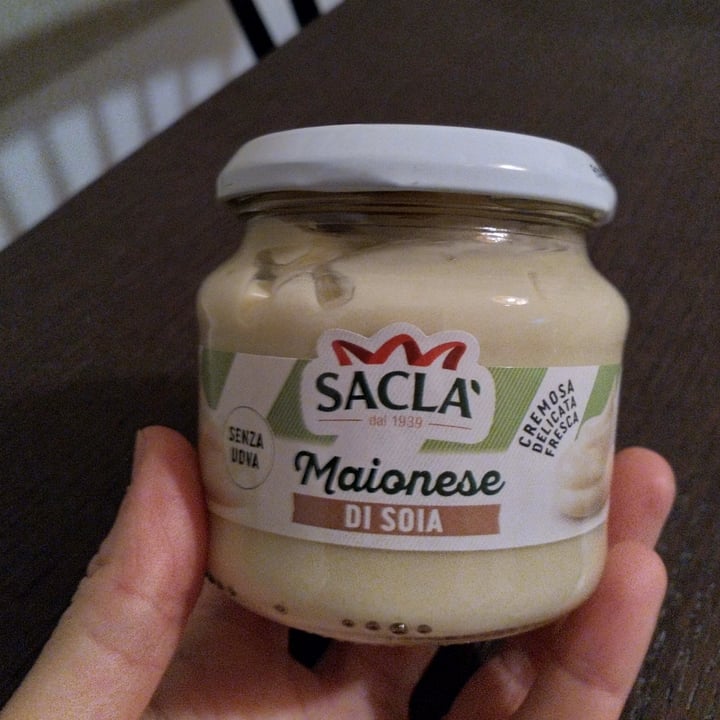 photo of Sacla Maionese di Soia shared by @ant0basta on  01 Dec 2022 - review