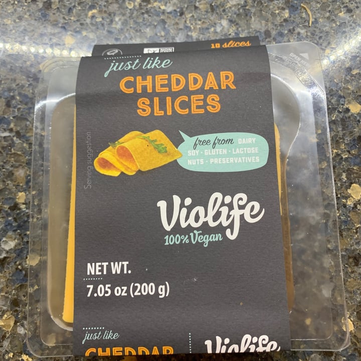 photo of Violife Cheddar Slices shared by @michele1968 on  23 Nov 2020 - review