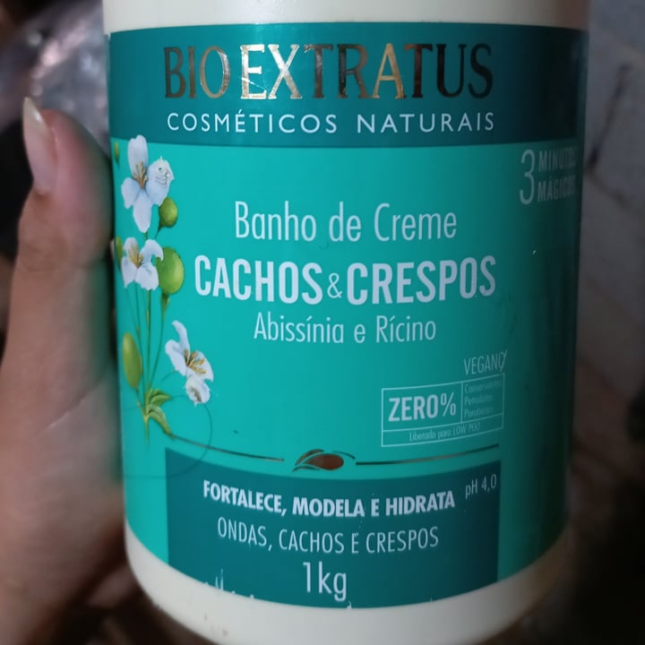 photo of Bio Extratus Creme de tratamento para cachos e crespos shared by @gabrieli on  15 Oct 2022 - review
