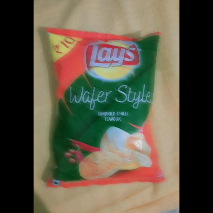 photo of Lay's Wafer Style Sun-dried Chilli shared by @samyuktha on  03 Sep 2021 - review