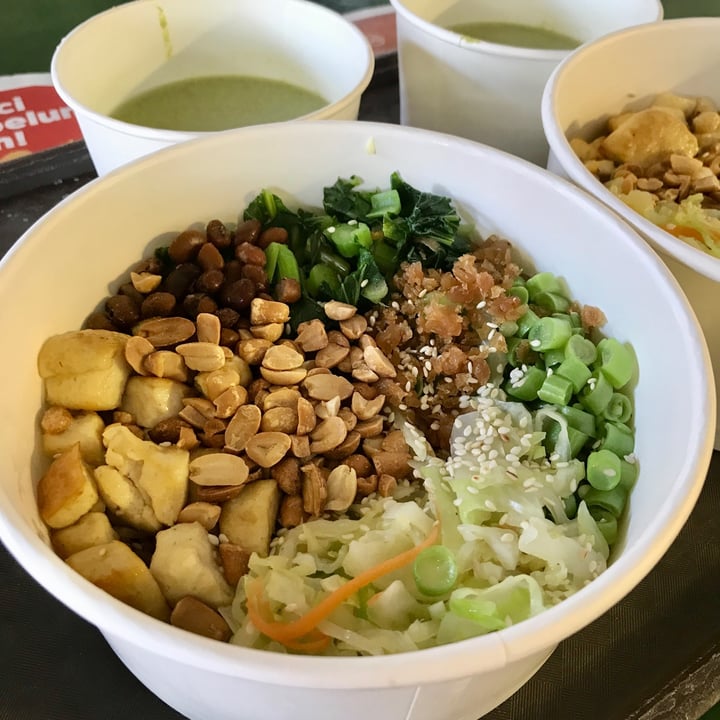 photo of Living Wholesome Vegetarian (Thunder Tea Rice) Thunder Tea with Brown Rice Set shared by @ziggyradiobear on  15 May 2022 - review