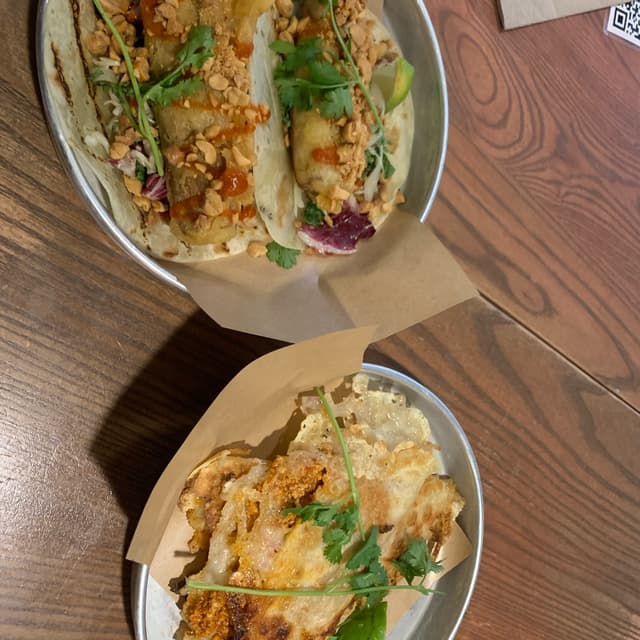 Photo of the dish “eggplant taco”