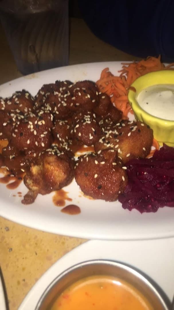 菜肴“Orange Cauliflower”的照片