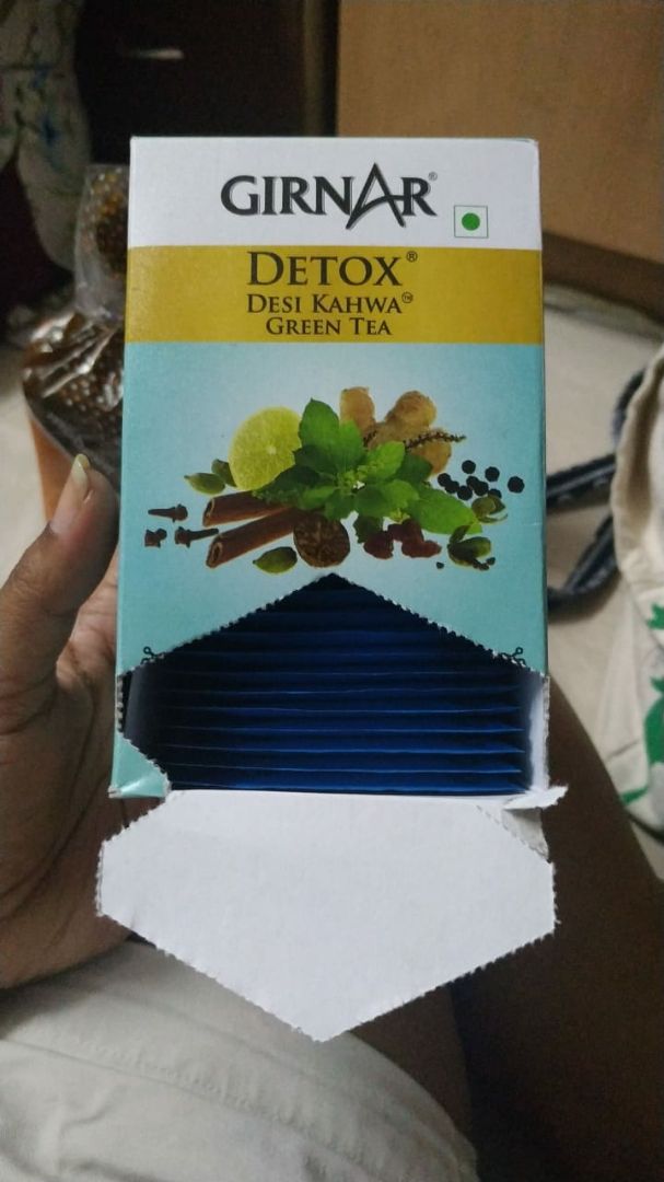 photo of Girnar Girnar Kashmiri Kahwa (Detox Green Tea) shared by @rolwynj on  15 Apr 2020 - review