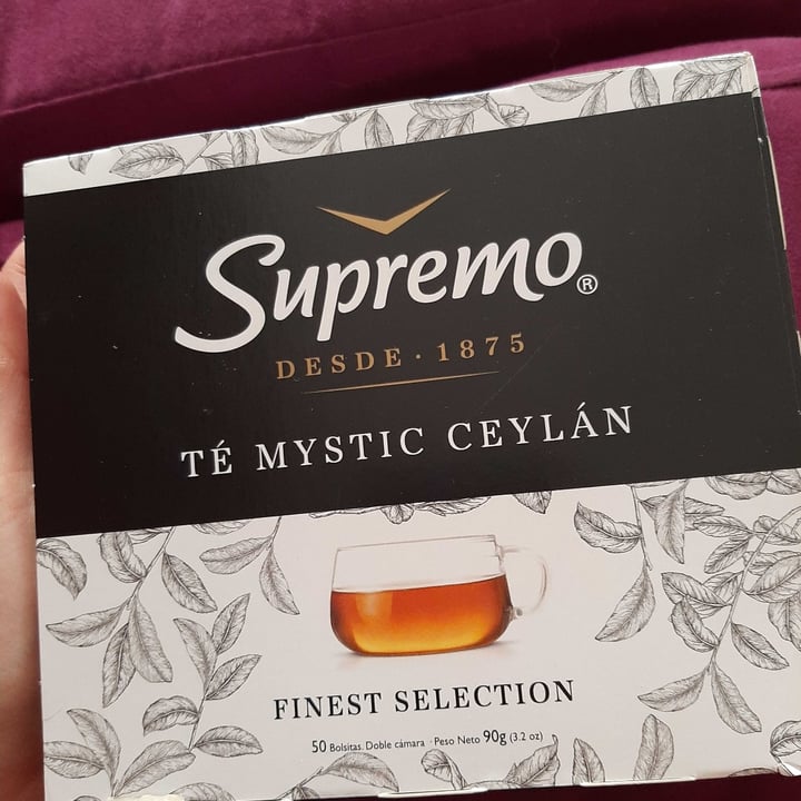 photo of Supremo Té Mystic ceylán shared by @carortiz on  30 Aug 2020 - review