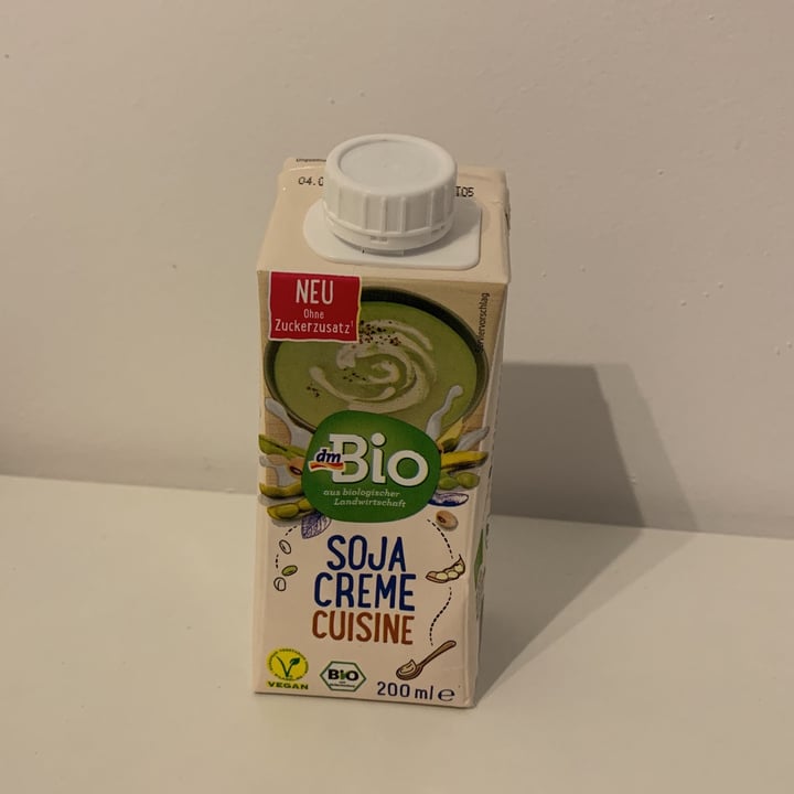 photo of dmBio Soja Crème Cuisine shared by @chst on  17 Dec 2020 - review