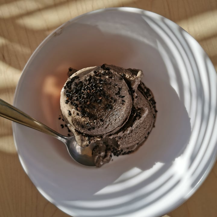 photo of Vegan District Helado de Ajonjolí Negro shared by @lauraviolantee on  17 Jan 2022 - review