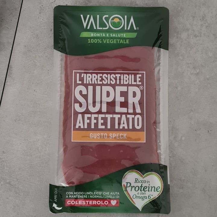 photo of Valsoia affettato vegetale gusto speck shared by @martaeffe on  29 Nov 2022 - review