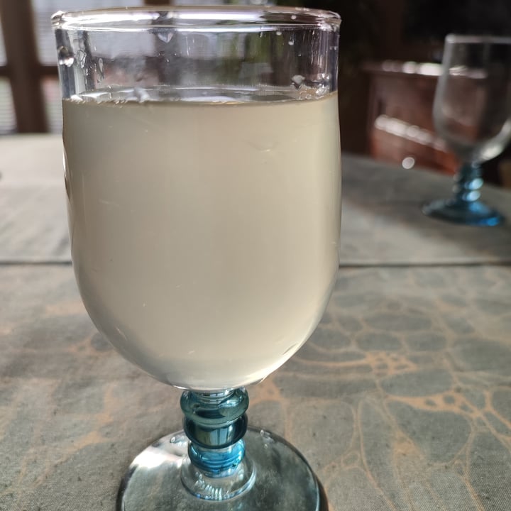 review photo of Genuine Coconut Fresh Organic Coconut with a straw and a bamboo stick shared by @frenchvegangirl on 14 Mar 2022 - review