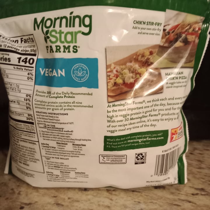 photo of MorningStar Farms Chik'n Strips shared by @sunshine94 on  19 Jul 2021 - review