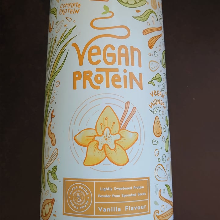 review photo of Alpha Foods (Supplements) Vegan Protein Vanille 600g shared by @jazzws on 08 Jul 2022 - review