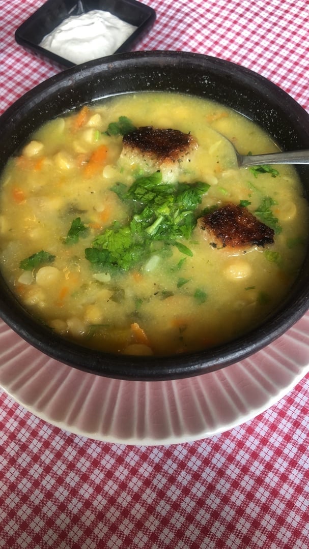 photo of Indian Stone Sopa De Garbanzos shared by @eff99 on  03 Apr 2020 - review