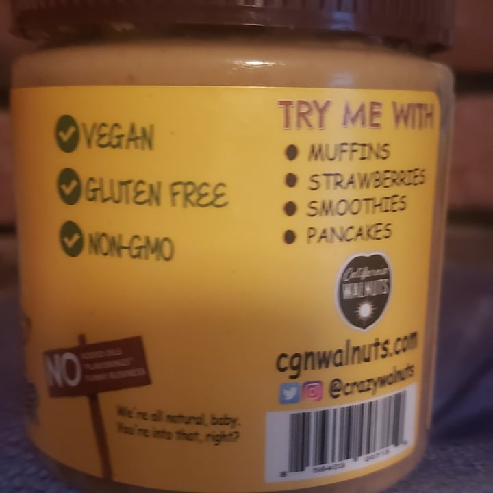 photo of Crazy Go Nuts Banana walnut butter shared by @andicarv on  26 Nov 2020 - review