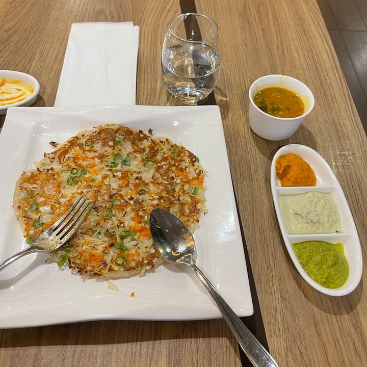 photo of Nalan Restaurant (City Hall) Vegetable Uttapam shared by @jas-veg on  21 Oct 2022 - review