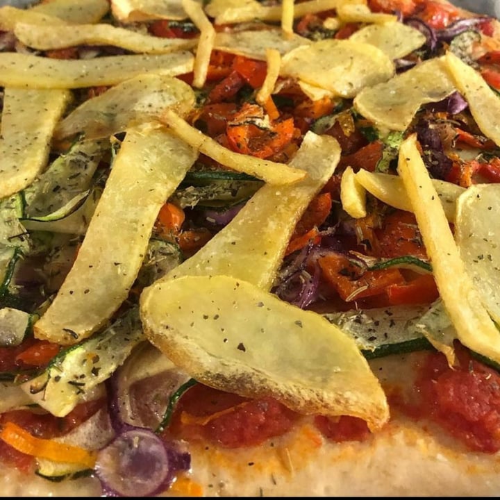 review photo of Chiringuito GastroBar Entre Cabos Pizza vegana shared by @flordotoxo on 15 Mar 2021 - review