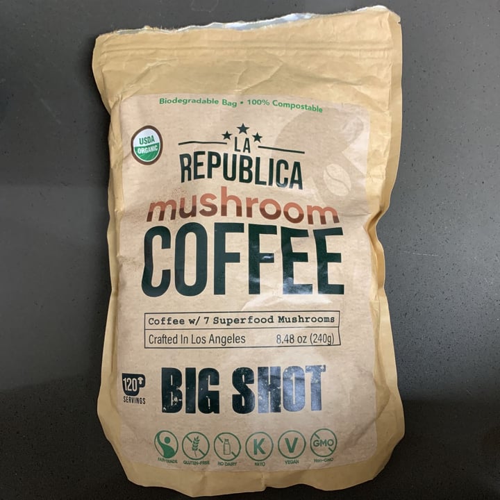 review photo of La Republica Mushroom coffee shared by @jayluna22 on 16 Sep 2021 - review