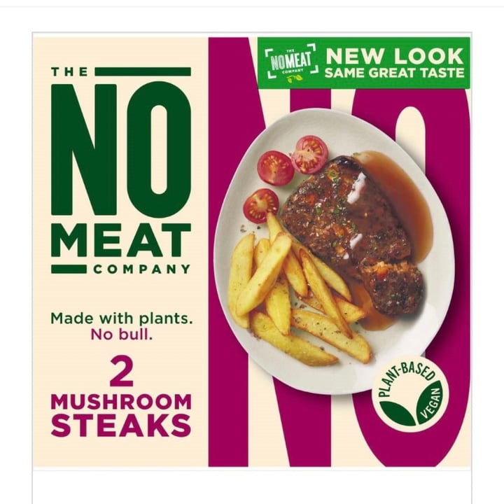 photo of The NOMEAT Company No bull mushroom steaks shared by @sanslama on  18 Nov 2022 - review