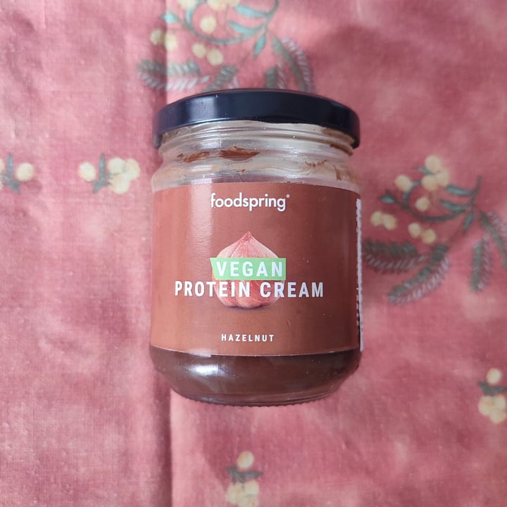 photo of Foodspring Protein cream hazelnut shared by @catia2697 on  10 Mar 2022 - review