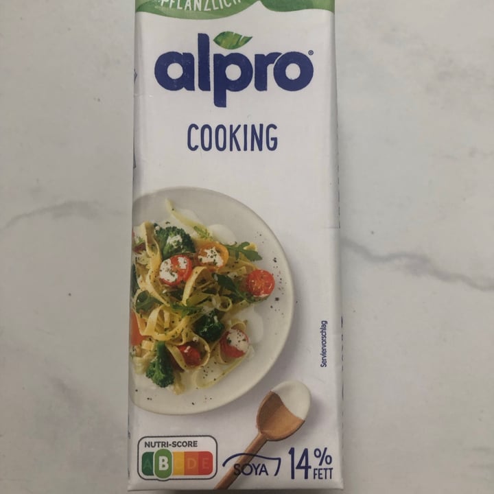photo of Alpro Cooking/Cuisine Soya 14% Fat shared by @ilovetrees on  08 Feb 2021 - review