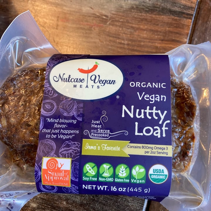 photo of Nutcase Vegan Meats Nutty Loaf shared by @aprilrain on  18 Jul 2022 - review