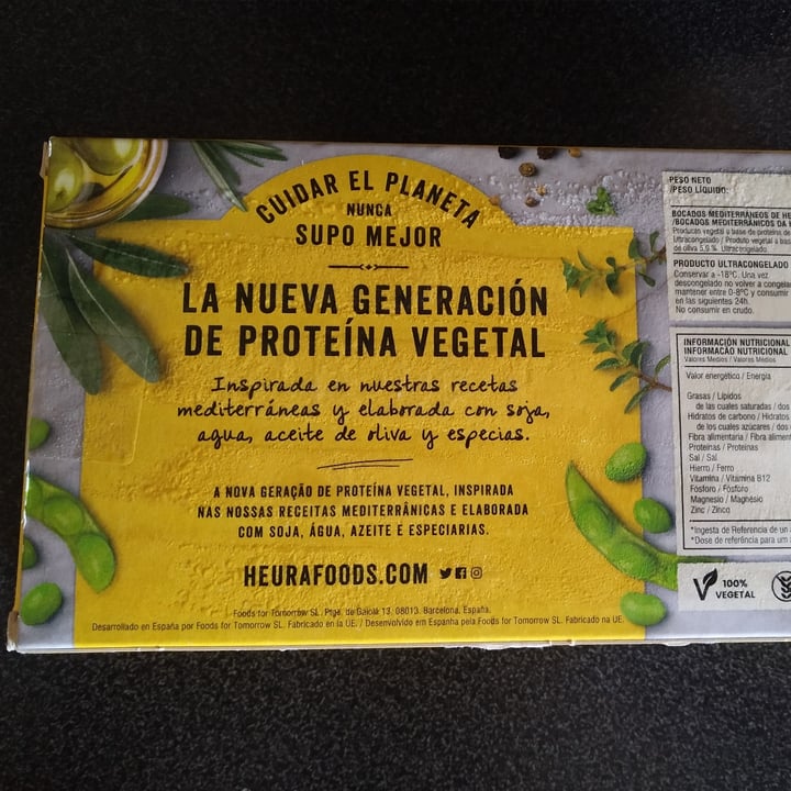 photo of Heura Bocados Mediterráneos  shared by @veganopedro on  23 Aug 2021 - review