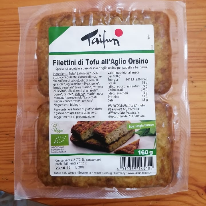 review photo of Taifun Filettini di Tofu all'Aglio Orsino shared by @nocturnalblaze on 04 Oct 2022 - review