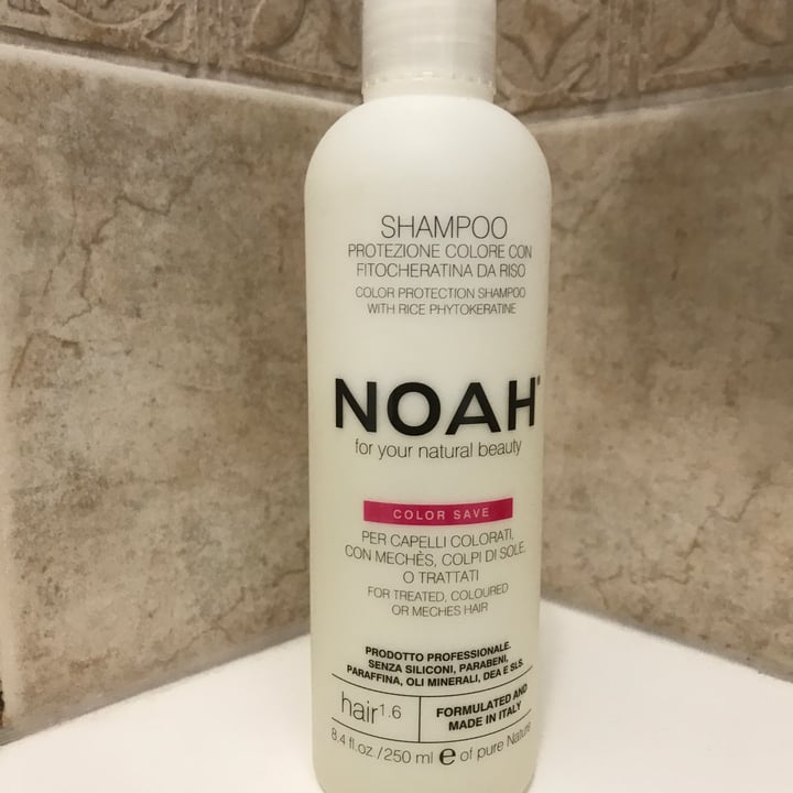 photo of NOAH Shampoo Protezione Colore Con Fitocheratina Da Riso shared by @apprendistavegana on  15 Mar 2022 - review