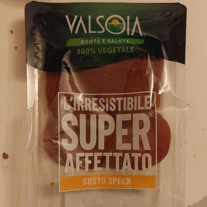 photo of Valsoia affettato vegetale gusto speck shared by @elladora on  05 Nov 2022 - review