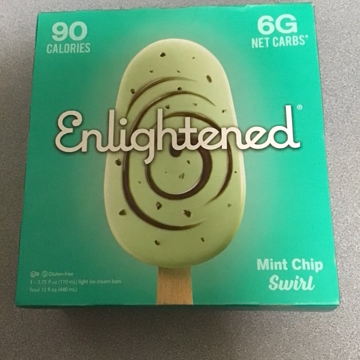 photo of Enlightened Dairy-Free Mint Chip shared by @lucye on  20 May 2020 - review